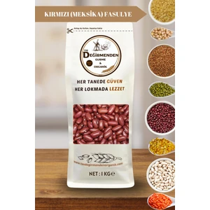 Taş Değirmenden Organik Kırmızı (Meksika) Fasulye - 1 Kilo