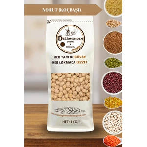 Taş Değirmenden Organik Atalık Nohut (Koçbaşı) (9MM) - 1 Kilo