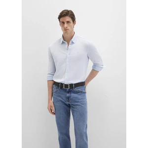 Dokulu Mavi Gömlek 0211664-90900