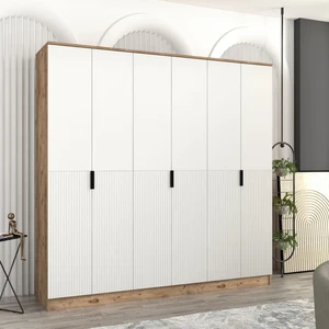 VENÜS 6 KAPAKLI EKO GARDIROP - MDF KAPAK