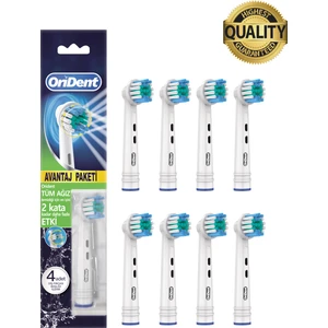 Pro Cleaning Oral B Uyumlu 8 Adet Yedek Başlık – Günlük Derin Temizlik & Premium Quality