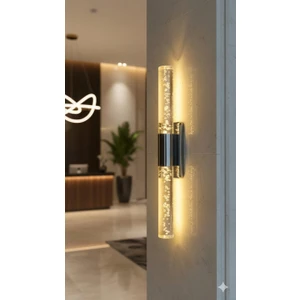 Bubblelight Medium Şık Tasarım Modern Ledli Aplik Antrasit