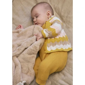 Bej Peluş Bebek Battaniyesi 9955
