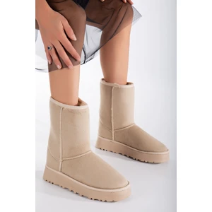 MaskButik Celio Kalın Taban Ugg Bej