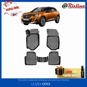 Peugeot 2008 3D Havuzlu Paspas 2019-2020-2021-2022-2023-2024-2025