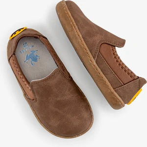 Smart Walker Slip-On #tags Kahverengi Meşe Barefoot Işıklı Çocuk Ayakkabı