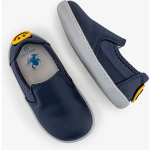 Smart Walker Slip-On #tags Süper Mat Lacivert Barefoot Işıklı Çocuk Ayakkabı