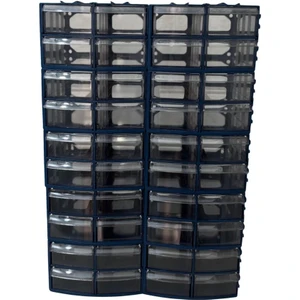 Plastik Çekmeceli Kutu 40 Çekmeceli  705-M