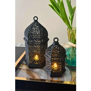 Orient LED Aydınlatmalı Ikili Dekoratif Obje