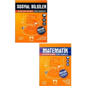 5. Sınıf Sosyal Bilgiler + 5. Sınıf Matematik Soru Bankası Seti