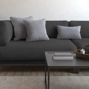 Demor Home Soft Series Gümüş Grisi Kırlent, Yastık Kılıfı
