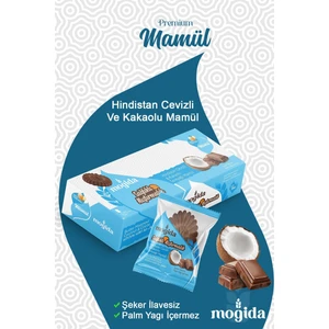 Tereyağlı Hindistan Cevizli ve Kakaolu Mamül - Şeker Ilavesiz (1 Kutu = 12 Adet)