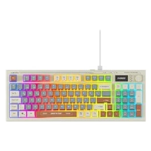 Kb-79 Silent Pro Gri Mavi-Gri-Kahve Sessiz Rgb Q Membrane Oyuncu Klavyesi