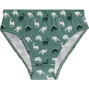 Marks & Spencer 7'li Saf Pamuk Dinozor ve Çizgili Külot Seti (2-8 Yaş)