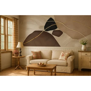 Soyut Doğal Minimal Duvar Kağıdı - Map-15