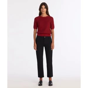 Düz Yüksek Bel Pantolon