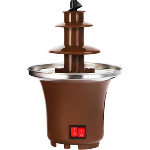 Ev Çikolata Çeşmesi Otomatik Eritme Güveç Eritme Makinesi, Isıtma ile Eritme Kulesi Ev Yapımı Çikolata Abd Plug (Yurt Dışından)