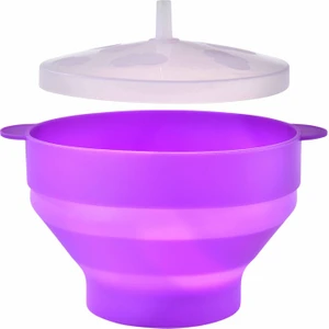 Warm and Cozy Silikon Mikrodalga Fırın Patlamış Mısır Katlanır (Yurt Dışından)