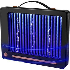 Böcek Öldürücü Kapalı Alan 2000MAH Elektrikli Sivrisinek Öldürücü Uçan Böcek Sivrisinek Sinek Öldürücü Meyve Sineği Tuzakları Siyah (Yurt Dışından)