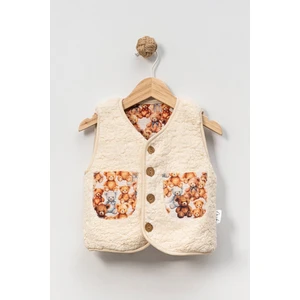 Desenli Polar Çocuk Yelek 1-4 Yaş