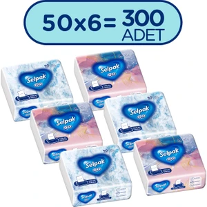 Go Çek-Al Havlu 6*50 Yaprak