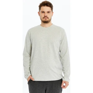 Erkek Uzun Kollu Bisiklet Yaka Tişört