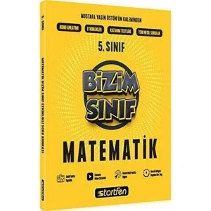 Startfen Yayınları 5. Sınıf Bizim Sınıf Matematik Etkinlikli Soru Bankası