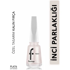 Pearly Yarı Transparan & Parlak Bitişli Sedefli Oje (PL476 Soft Whisper) 8682536104432
