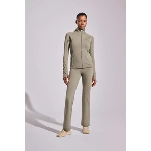 DeFactoFit Flare Fit Toparlayıcı Yüksek Bel İspanyol Paça Soft Touch Sporcu Pantolon B3988AX25AU