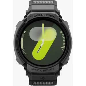 Samsung Galaxy Watch 8 (44mm) Kılıf & Kordon Kayış Rugged Armor Pro Matte Black - ACS10007