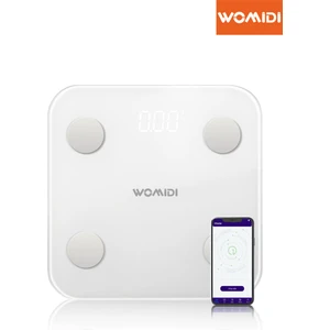 TS-BF8026 Akıllı Dijital Baskül – Mobil Uyumlu Baskül Yağ Su Kas Vücut Kitle Endeksi Kilo Ölçer Tartı