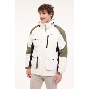 ML GOMNIS 2URBN06 4PR Ekru Erkek Kısa Kaban