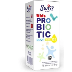 Bork Kids Probiotic Drop With D₃ 10 ml – Patentli 5 Probiotik  & Vitamin D₃ Destekleyici Damla