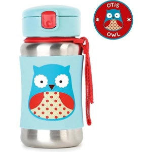 Skip Hop Pipetli Palanmaz Çelik Suluk Baykuş 350 ml