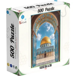 Soi Craft 500 Parça Puzzle Kudüs’ün Altın Tacı