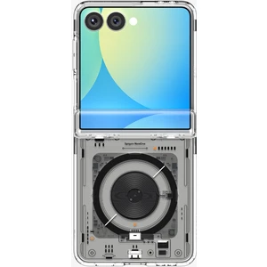 Samsung Galaxy Z Flip 7 ile Uyumlu ince Kılıf Ultra Hybrid Pro Sararma Karşıtı DuraClear™️ Hava Kanalı Teknolojisi™️ Askeri Sınıf Koruma MagFit özellikli Neo One Tasarım Kapak - ACS09560