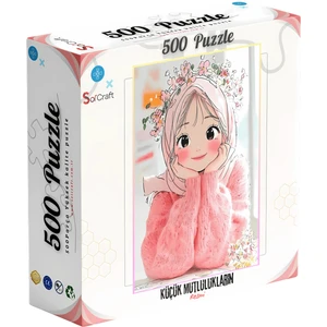 Soi Craft 500 Parça Puzzle Küçük Mutlulukların Resmi