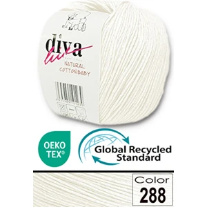 Diva İplik Premium Amigurumi Ipi Punch (Panç) Bebe Soft Cotton 50 gr Örgü Pamuk Ip - Ekru