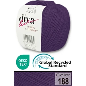 Premium Amigurumi Ipi Punch (Panç) Bebe Soft Cotton 50 gr Örgü Pamuk Ip - Mor