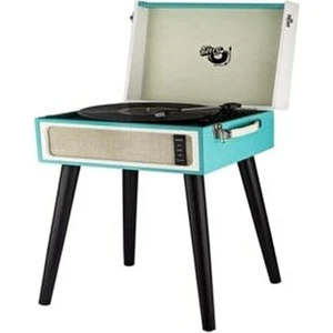 Ktools Retro K216 Ayaklı Pikap 33,45,78 Devir Mavi