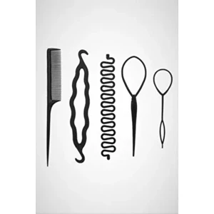 Kadın 5'li Pratik Topuz Tokası Seti