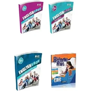 English Hood A1 A2 Students Book + Workbook + Grammar- Reading Book