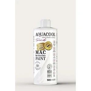Aquacool Trend Mac Boya Antik Beyaz Renk 500 ml Çok Amaçlı Su Bazlı Boya