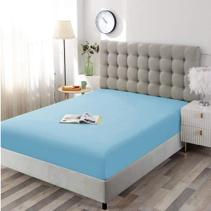 Lastiksiz Çift Kişilik Düz Renk Çarşaf 220X240 cm