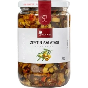 Zeytin Salatası 720 Gr(Ev YAPIMI,%100 Doğal,katkısız)