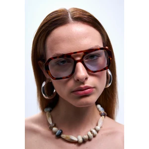 Kaitlyn Leopard Blue Güneş Gözlüğü