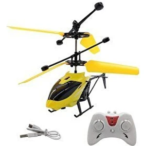 El Sensörlü Helikopter Uzaktan Kumandalı Şarjlı Drone 20CM