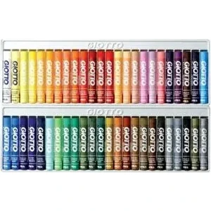 Beyaz Yağlı Silindir 48'li Pastel Boya