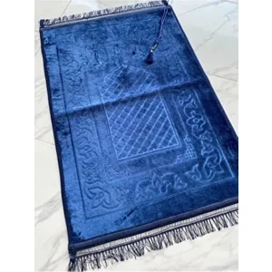 Lüks Peluş Seccade Hediyelik Çeyizlik Kalın Yumuşak Kaymaz Taban Özellikli Polyester