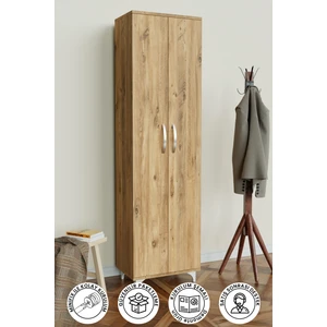 Hediyeler Kapında 5 Raflı Çok Amaçlı Mutfak Dolabı Kiler Banyo Balkon Erzak Dolabı